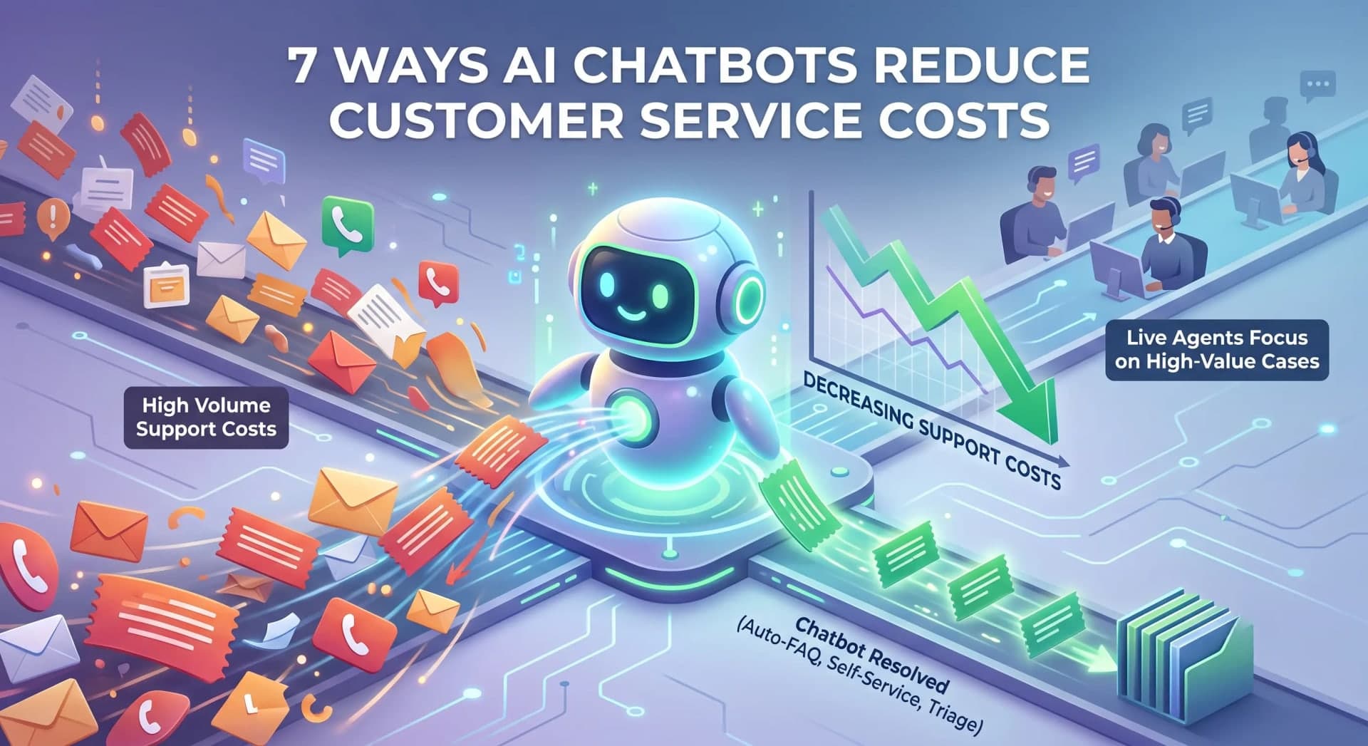 7 Ways AI Chatbots Reduce Customer Service Costs
